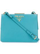 Prada Light Frame Shoulder Bag - Blue