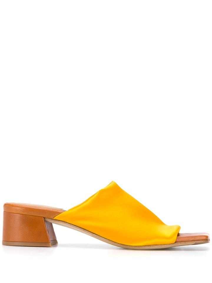 Miista Caterina Mules - Yellow