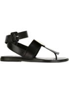 Pierre Hardy Buckled Flat Sandals