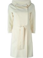 Herno Three-quarter Sleeve Belted Coat