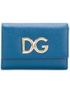 Dolce & Gabbana Small Continental Wallet - Blue
