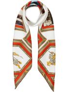 Burberry Archive Scarf Print Silk Square Scarf - Multicolour