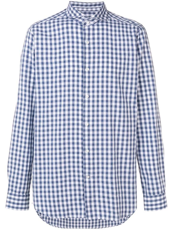 Al Duca D'aosta 1902 Checked Shirt - Blue