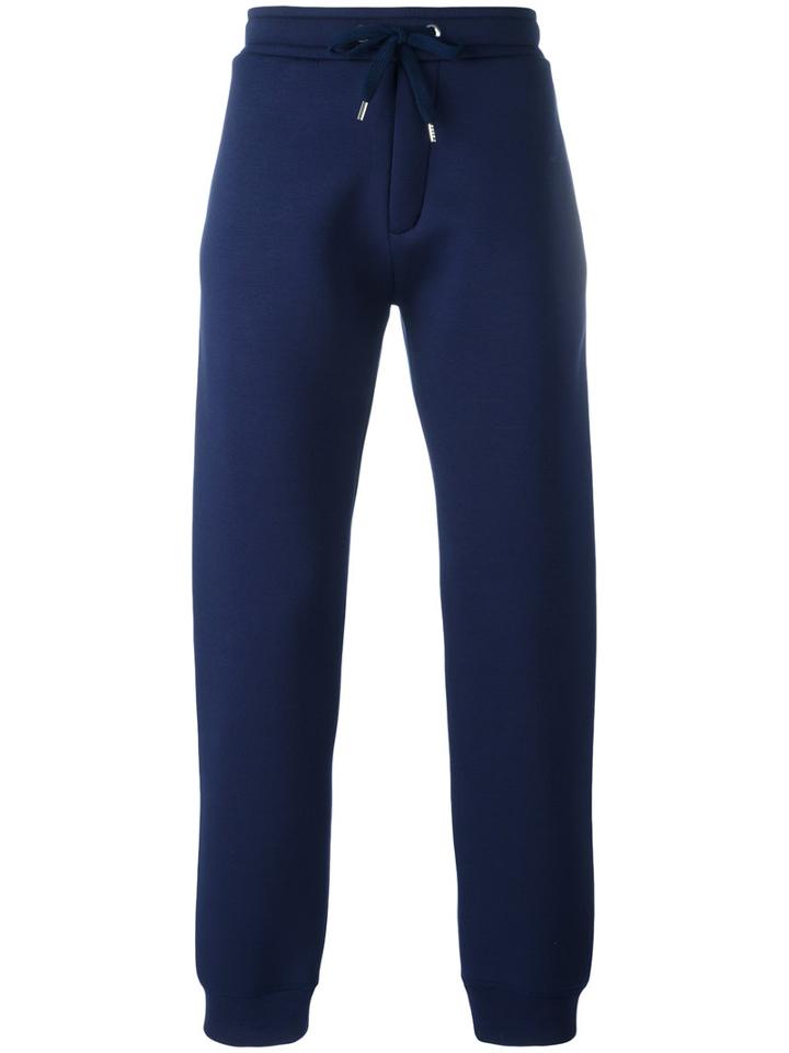 Kenzo Straight-leg Track Pants, Men's, Size: Small, Blue, Spandex/elastane/viscose/lyocell/cotton