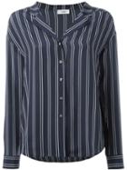Closed Striped Shirt, Women's, Size: Xs, Blue, Silk