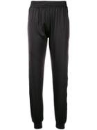Philipp Plein Logo Stripe Track Pants - Black