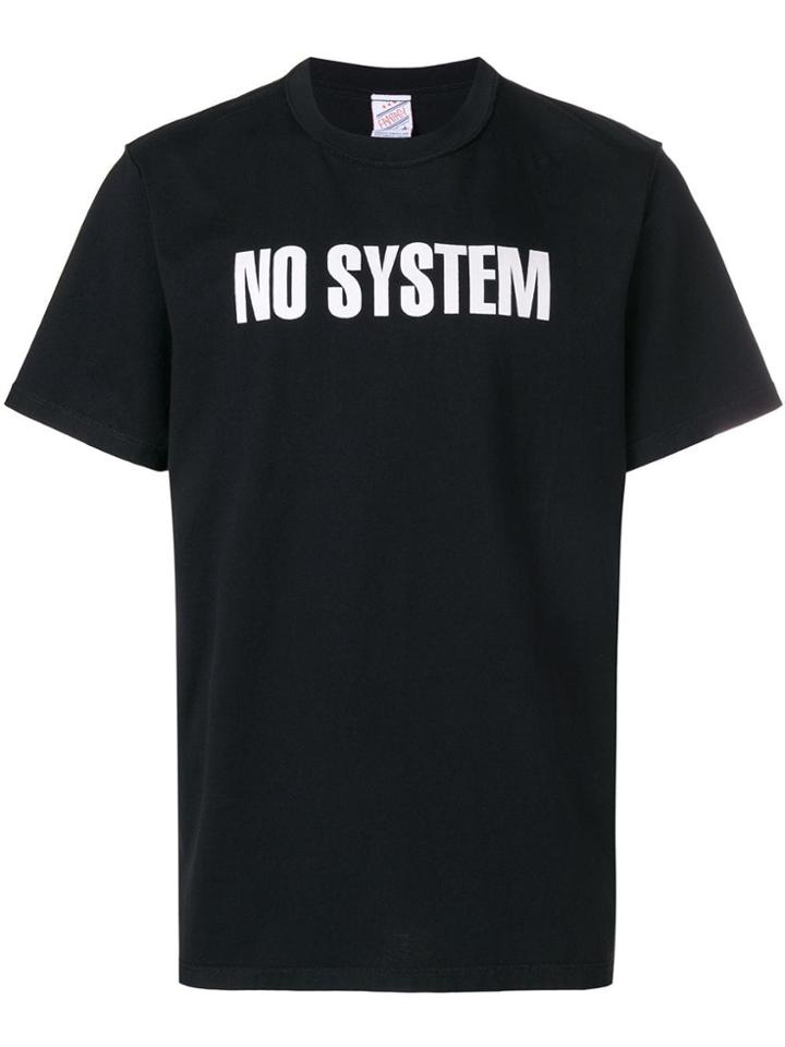 Yang Li 'no System' T-shirt - Black