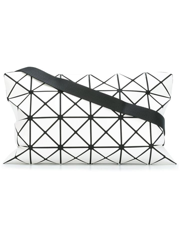 Bao Bao Issey Miyake Geometric Shoulder Bag, Women's, White, Nylon/polyester/pvc