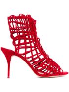Sophia Webster Strappy Ankle Sandals - Red