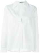 T By Alexander Wang Front Pleat Blouse
