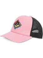 Burberry Logo Graphic Baseball Cap - Pink