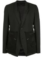 Rick Owens Jersey Pocket Blazer - Black