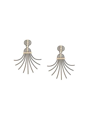 Lanvin Spiral Spread Earrings