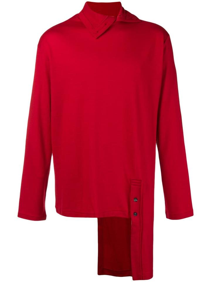 Yohji Yamamoto Asymmetric Top - Red