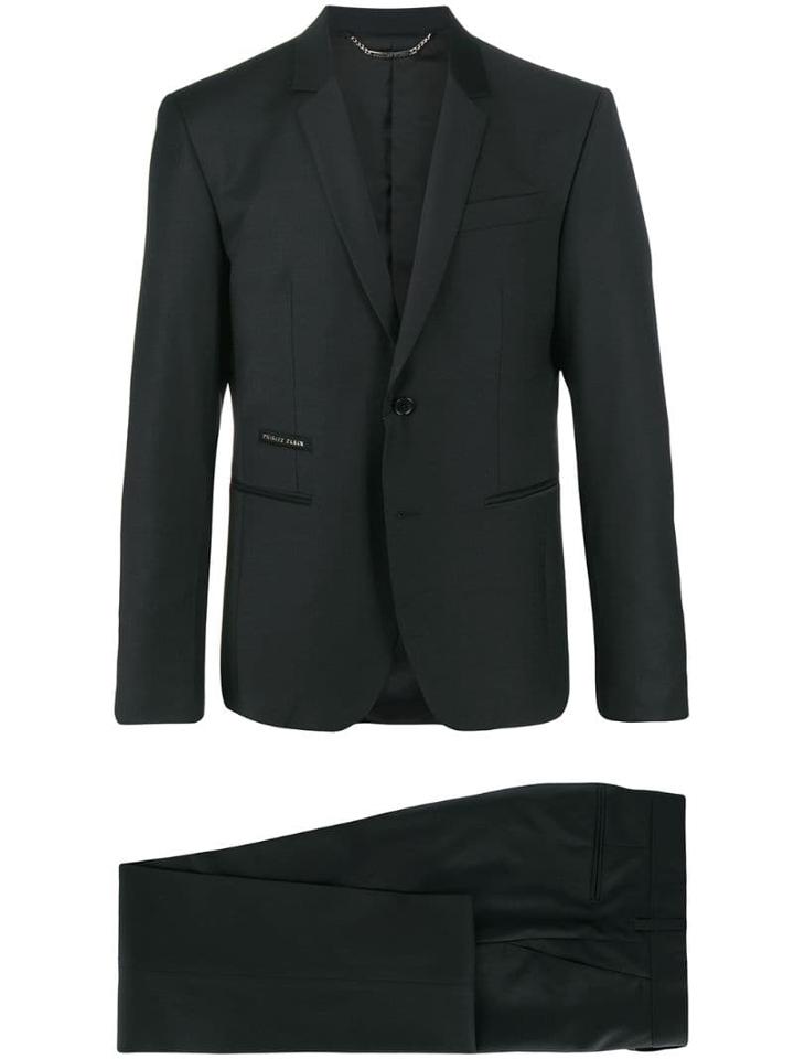 Philipp Plein Smart Suit Jacket - Black