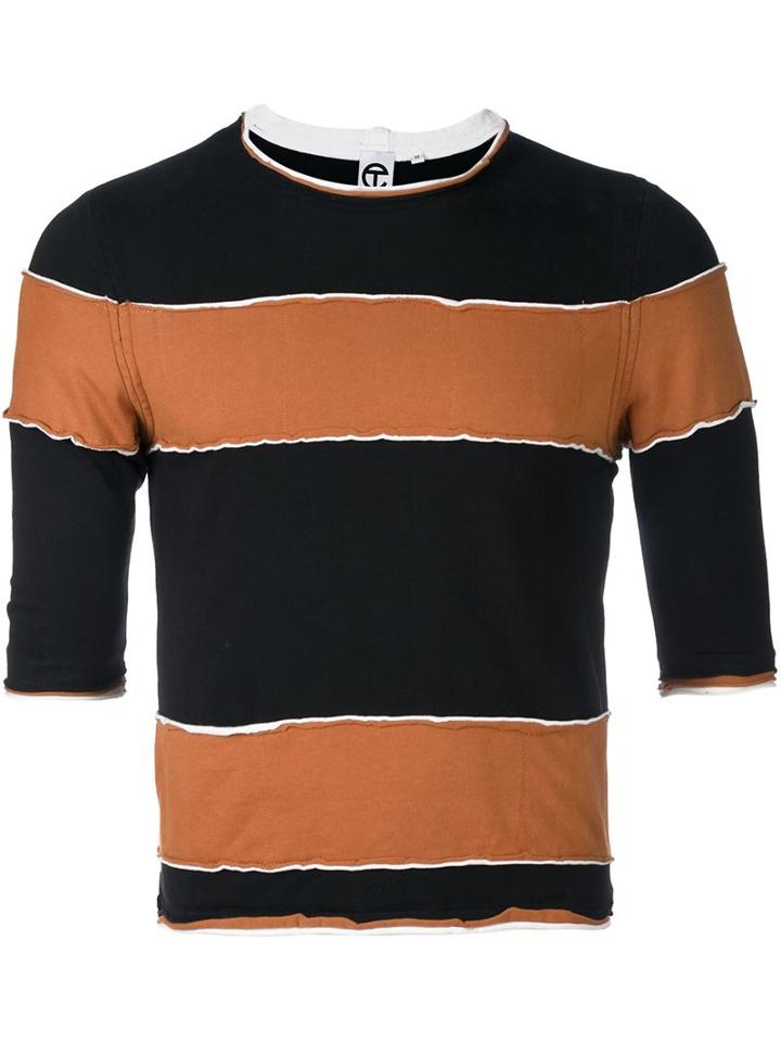 Telfar Striped Crew-neck Top