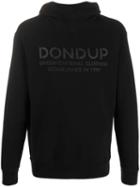 Dondup Logo Print Hoodie - Black