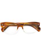 Oliver Peoples - Wacks Glasses - Unisex - Acetate - 51, Brown, Acetate