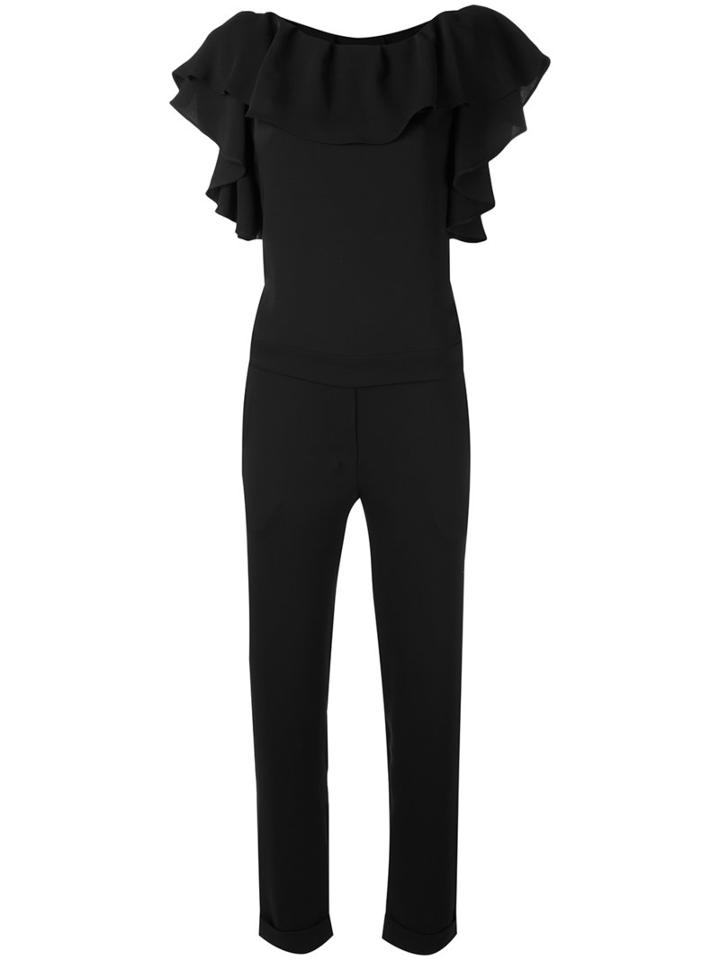 P.a.r.o.s.h. - Pantera Jumpsuit - Women - Polyester - M, Women's, Black, Polyester