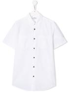 Stone Island Junior Short Sleeved Shirt - White