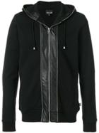 Just Cavalli Zipped Hoodie - Black