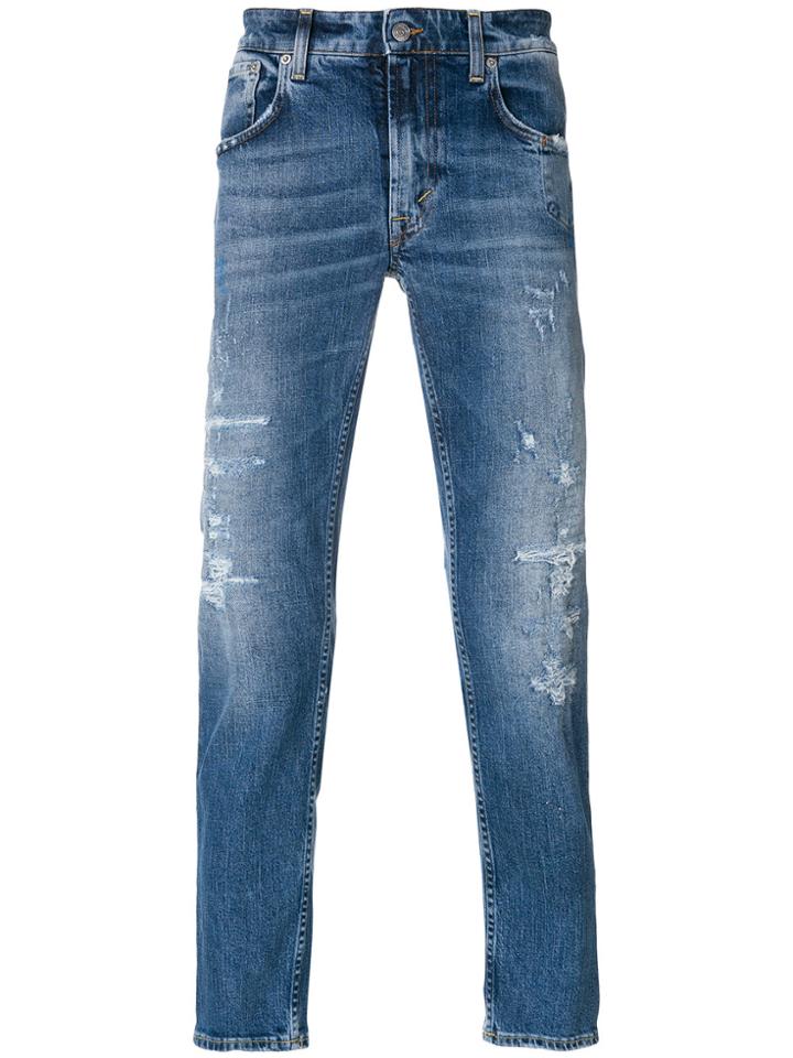 Department 5 Straight-leg Distressed Jeans - Unavailable