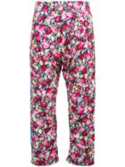 Les Animaux Drop Crotch Wide-leg Trousers - Multicolour