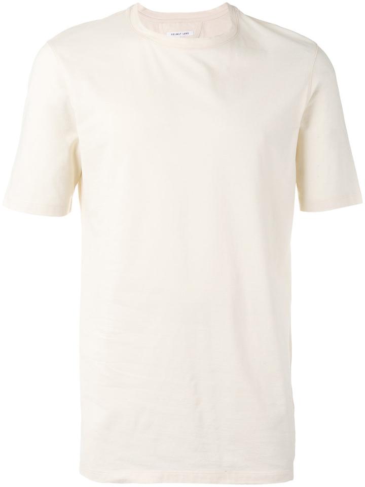 Helmut Lang - Plain T-shirt - Men - Cotton - S, Nude/neutrals, Cotton