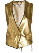 Golden Goose Shiori Metallic Waistcoat