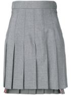 Thom Browne High Waist School Uniform Miniskirt - Grey