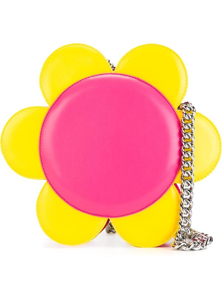 Jeremy Scott Flower Shoulder Bag