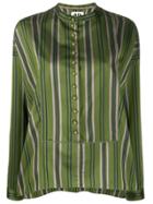 Maison Rabih Kayrouz Striped Blouse - Green