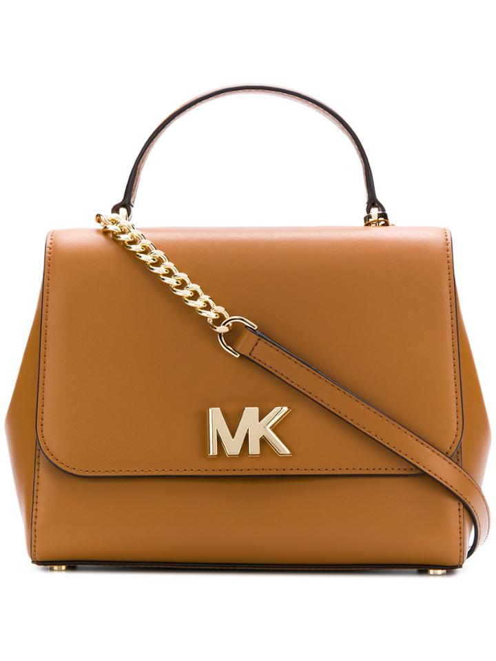 Michael Michael Kors Mott Satchel Bag - Brown