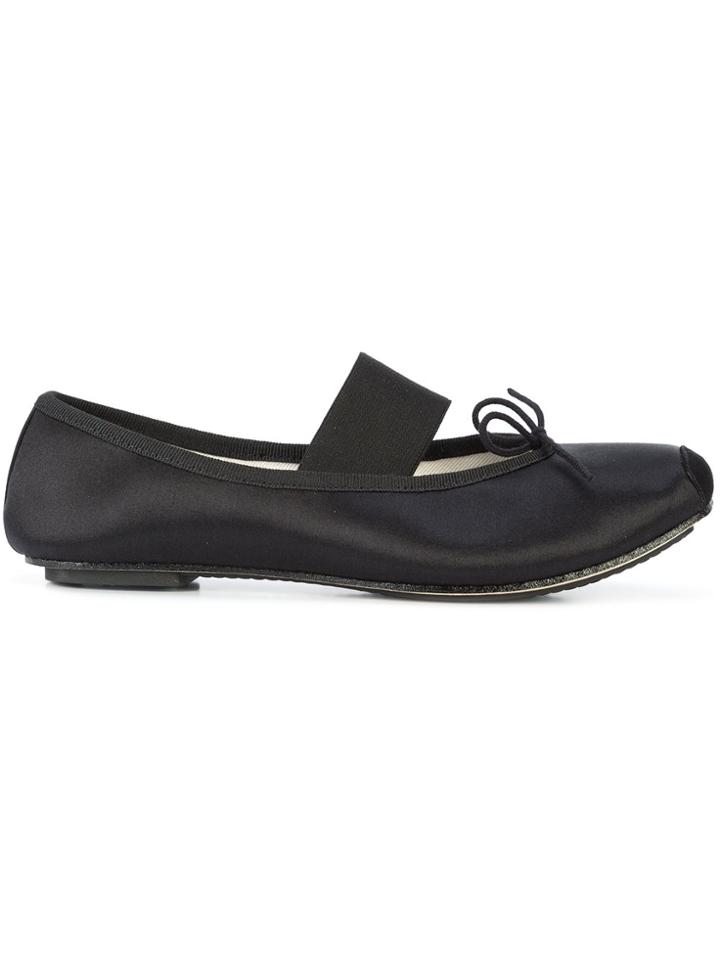 Repetto Strap Ballerinas - Black