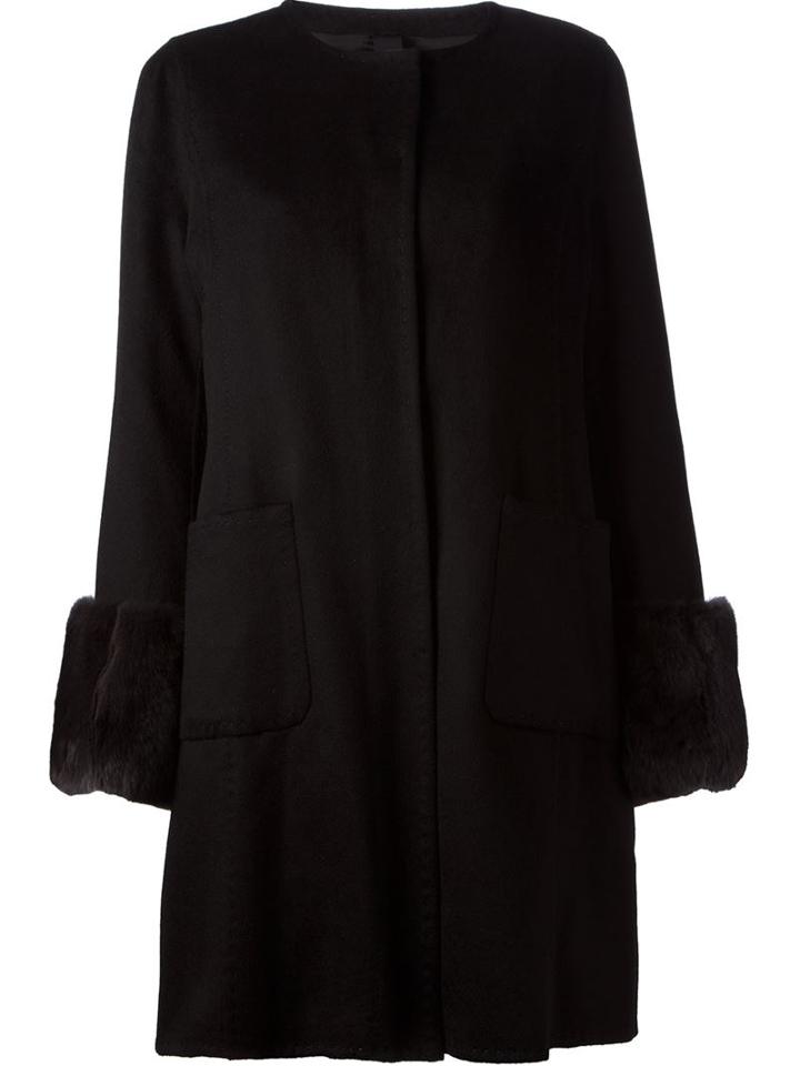 Liska Mink Trim Jacket
