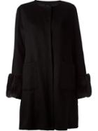 Liska Mink Trim Jacket