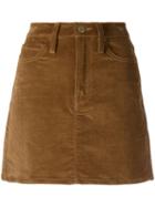 Frame Corduroy Mini Skirt - Brown