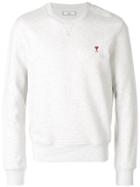 Ami Alexandre Mattiussi Crew Neck Sweatshirt - Grey