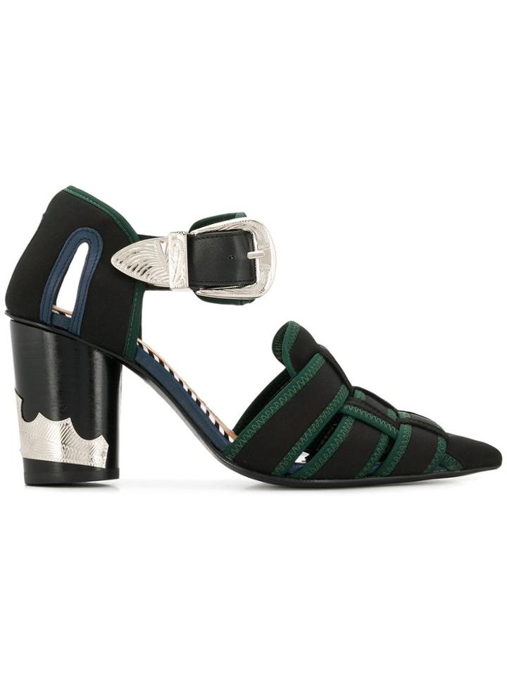 Toga Pulla Buckle Pumps - Black