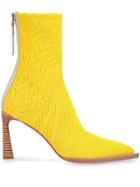 Fendi Tronchetto Ankle Boots - Yellow