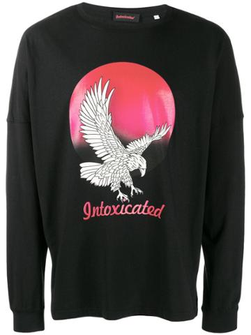 Intoxicated Eagle Sweatshirt - Black