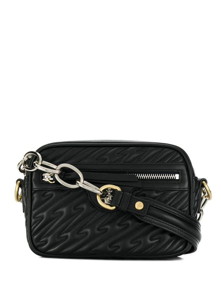 Vivienne Westwood Quilted Camera Bag - Black