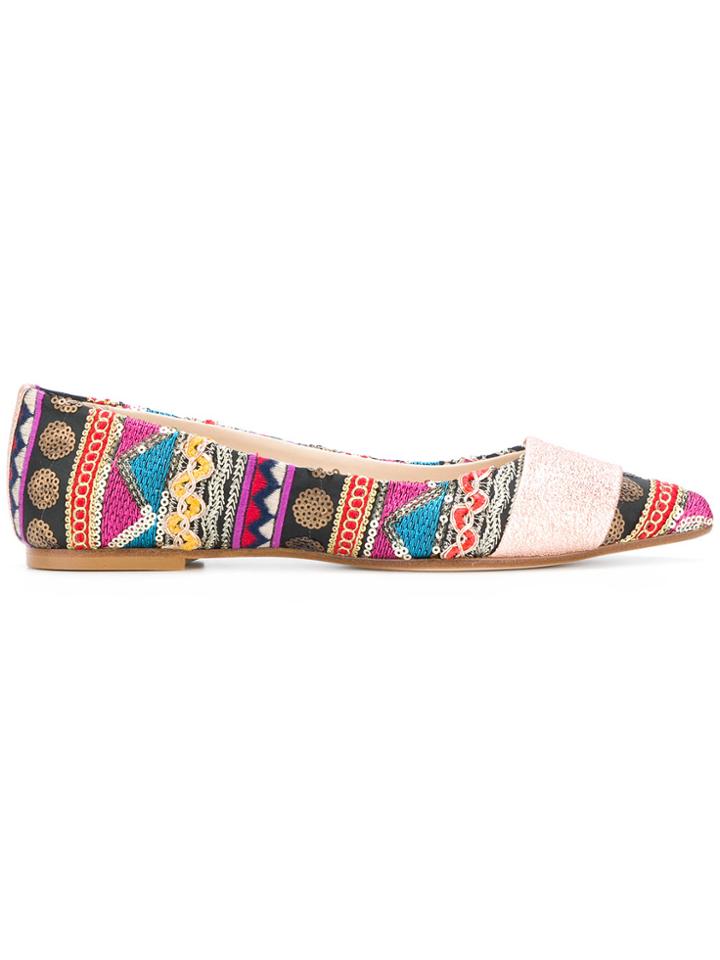Anna Baiguera Malika Flex Ballerinas - Multicolour
