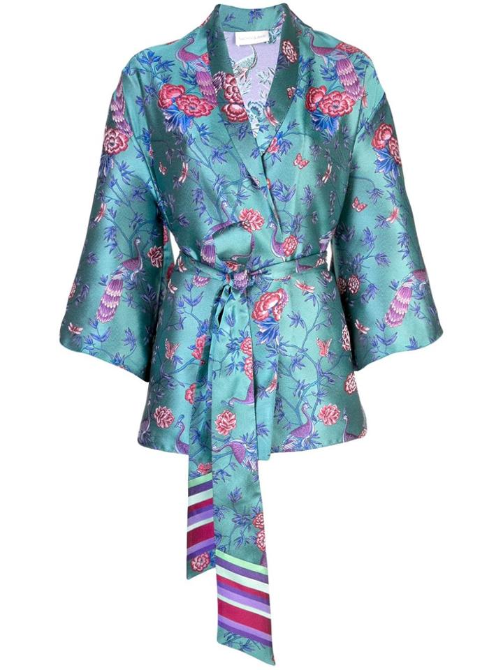 Sachin & Babi Printed Keira Kimono - Blue