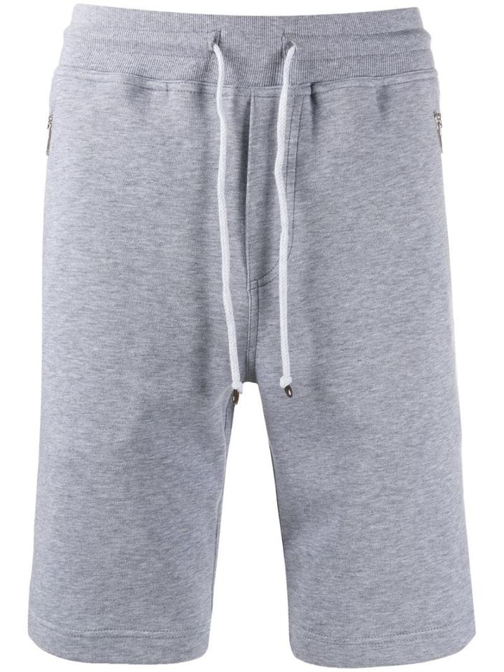 Brunello Cucinelli Regular Fit Track Shorts - Grey