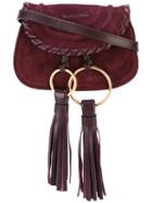 See By Chloé Polly Crossbody Bag, Women's, Pink/purple, Calf Suede