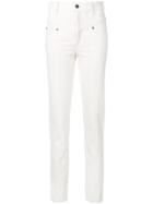 Isabel Marant Seam Detail Tapered Jeans - White