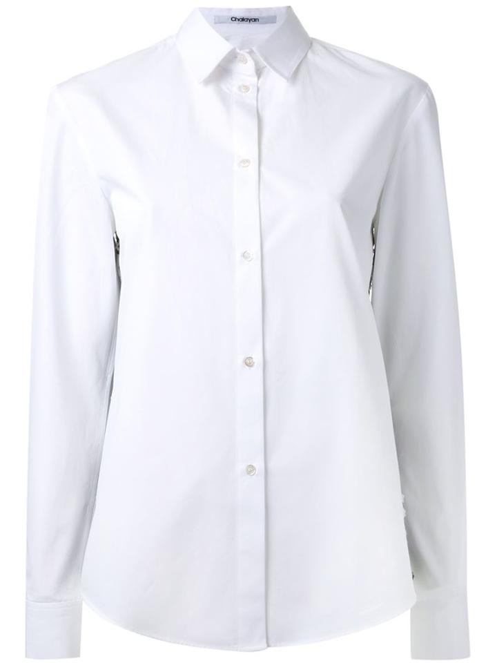 Chalayan Embroidered Panel Shirt