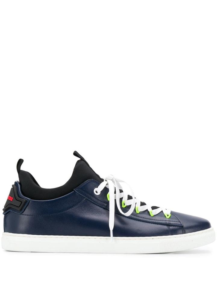 Dsquared2 Sock Insert Sneakers - Blue