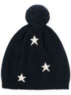 Chinti & Parker Stars Knitted Beanie - Blue